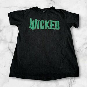Wicked Women's Black and Green Tee